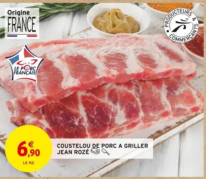 JEAN ROZÉ COUSTELOU DE PORC A GRILLER