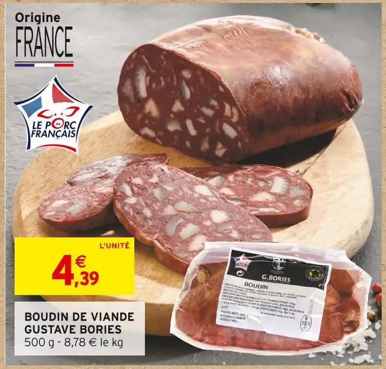 GUSTAVE BORIES BOUDIN DE VIANDE