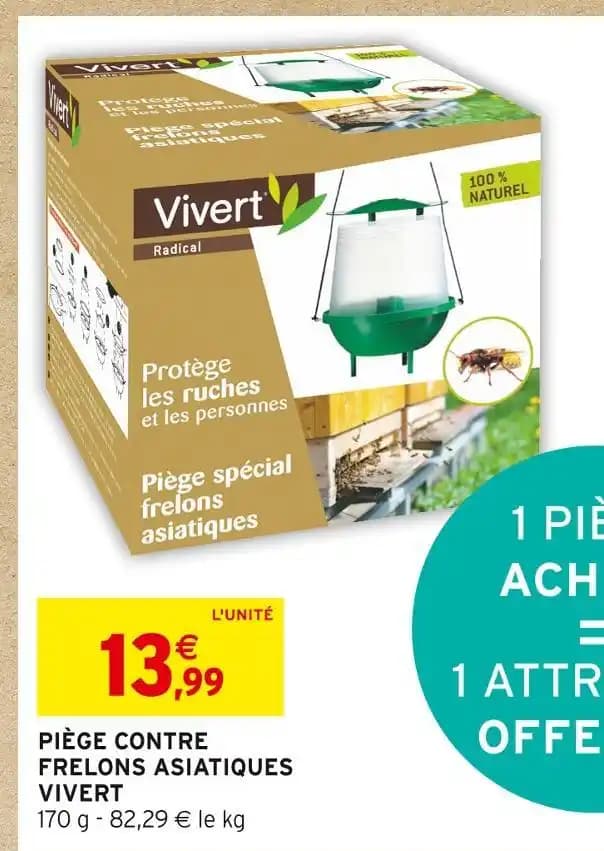 VIVERT PIÈGE CONTRE FRELONS ASIATIQUES