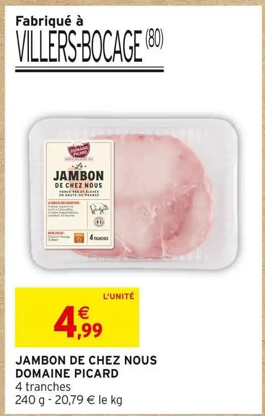 DOMAINE PICARD JAMBON DE CHEZ NOUS