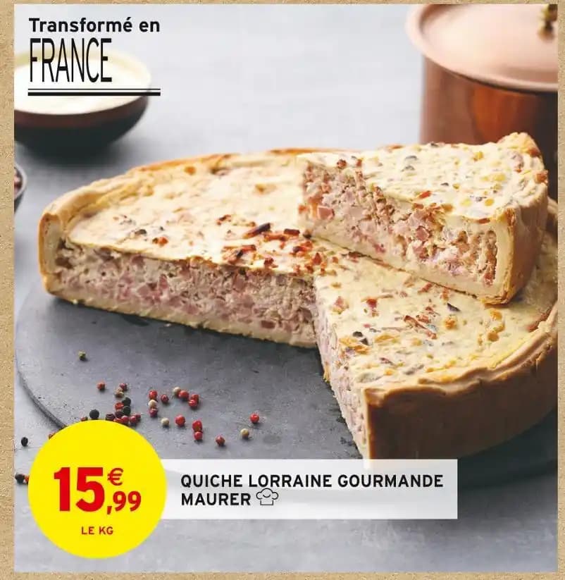 MAURER QUICHE LORRAINE GOURMANDE