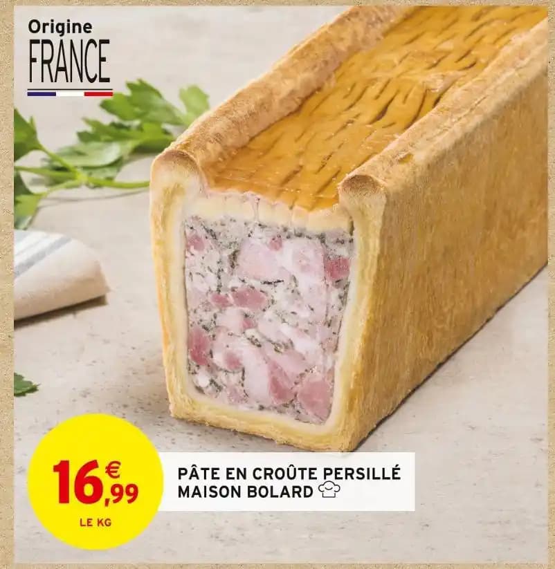 MAISON BOLARD PÂTE EN CROÛTE PERSILLÉ