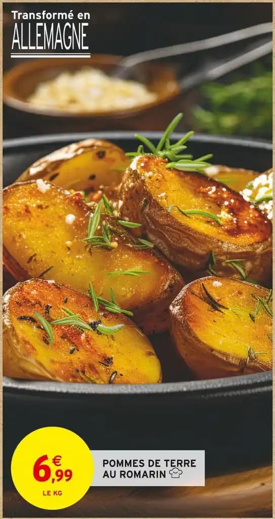 POMMES DE TERRE AU ROMARIN