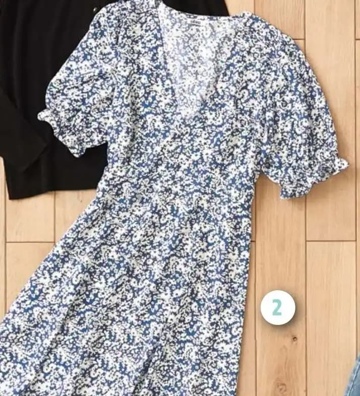 ROBE MANCHES COURTES FEMME GÉMO