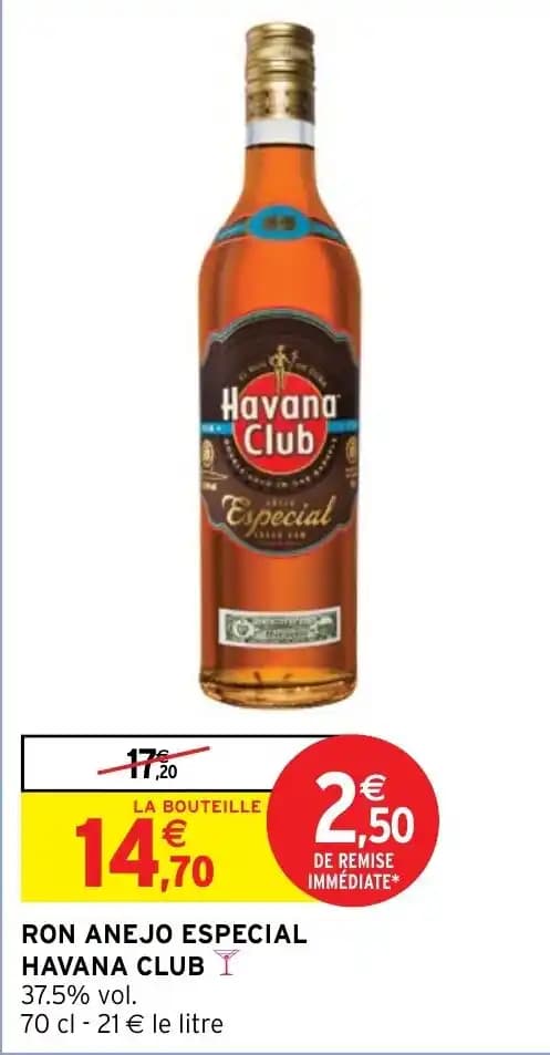 RON ANEJO ESPECIAL HAVANA CLUB