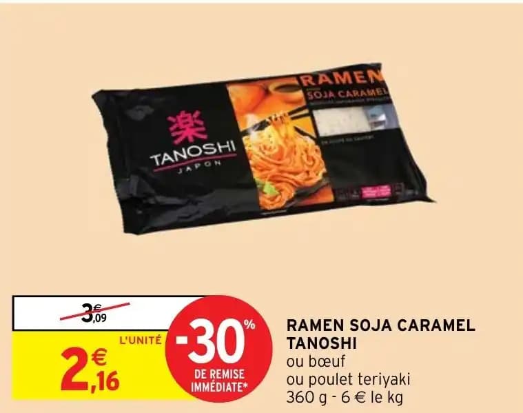RAMEN SOJA CARAMEL TANOSHI