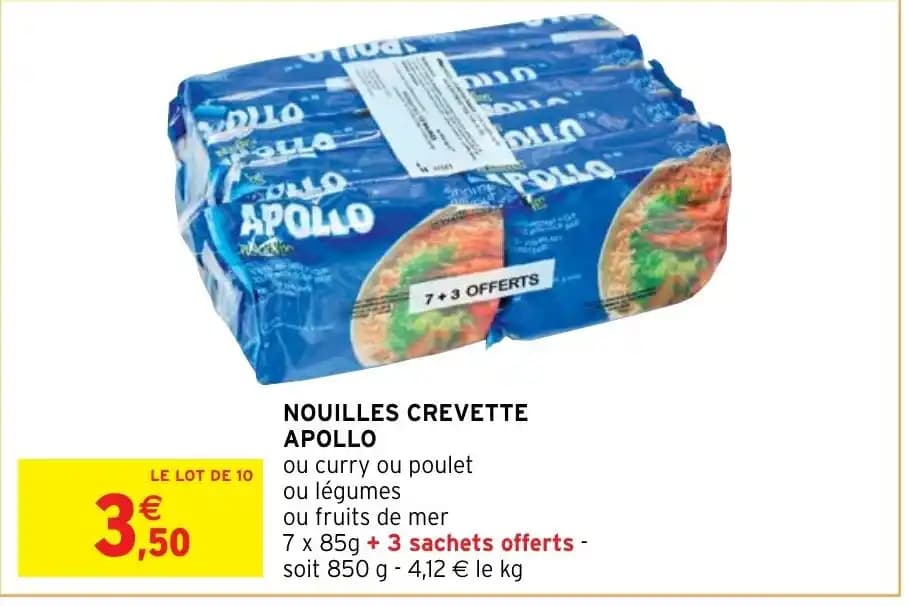 NOUILLES CREVETTE APOLLO