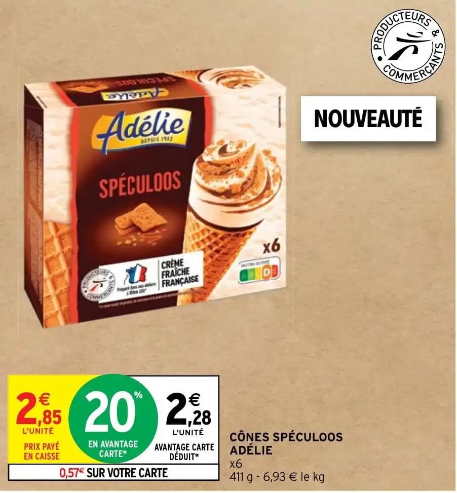 CÔNES SPÉCULOOS ADÉLIE
