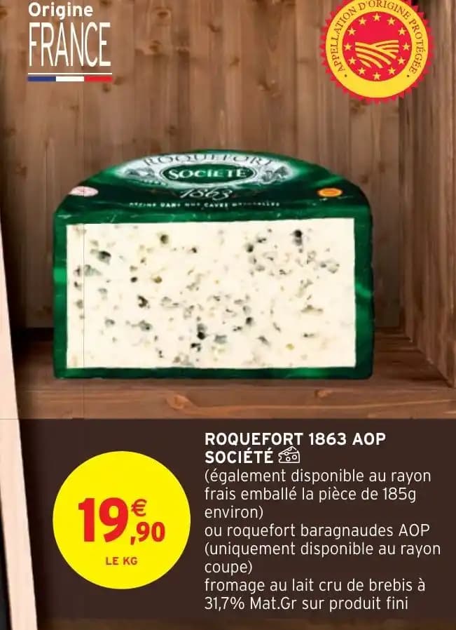 ROQUEFORT 1863 AOP SOCIÉTÉ S