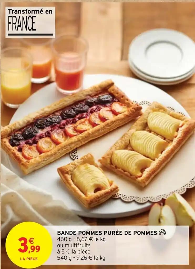 BANDE POMMES PURÉE DE POMMES