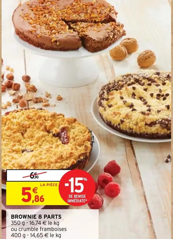 BROWNIE 8 PARTS 350 g