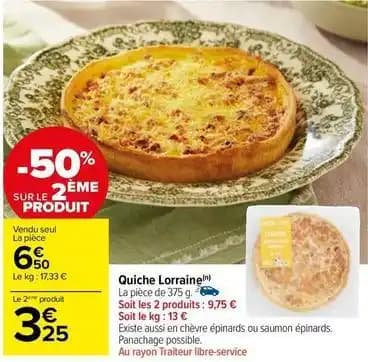 Quiche lorraine