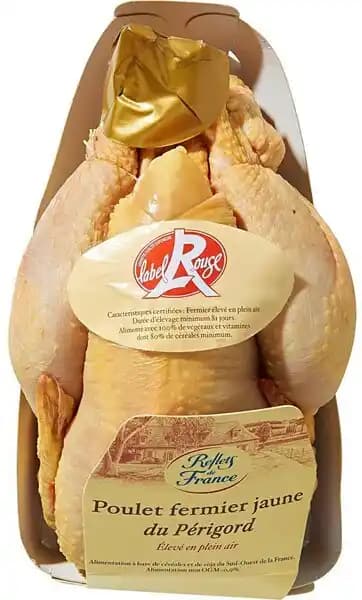 REFLETS DE FRANCE Poulet fermier jaune du Périgord Label Rouge