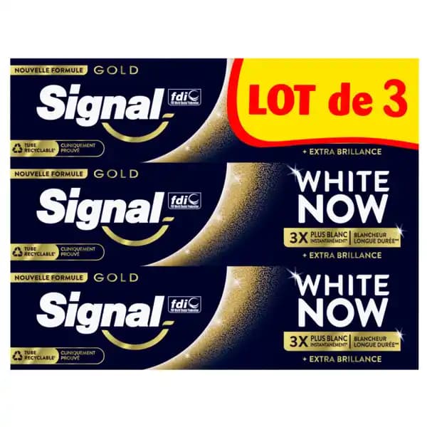 SIGNAL WHITE NOW Dentifrice