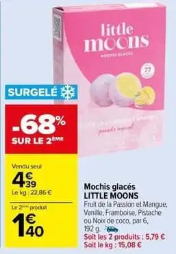 Little moons - mochis glacés