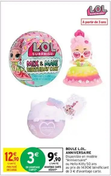 L.ol. - boule anniversaire