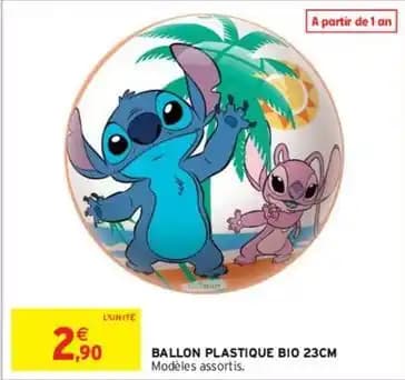 Ballon plastique bio