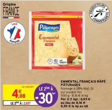 Paturages - emmental français rope
