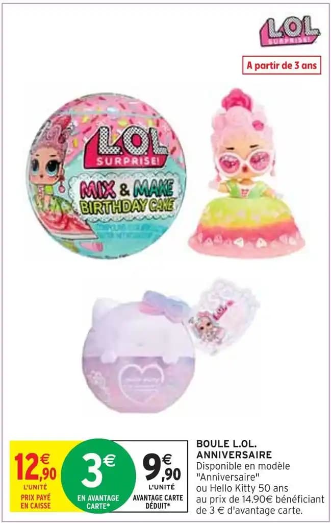 L.OL. SURPRISE BOULE L.OL. ANNIVERSAIRE
