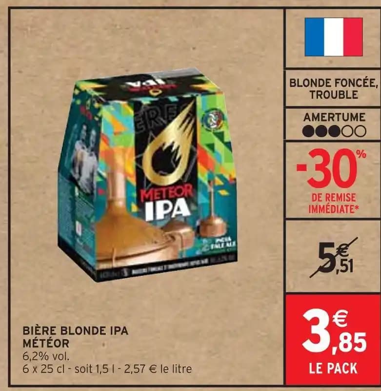 MÉTÉOR BIÈRE BLONDE IPA
