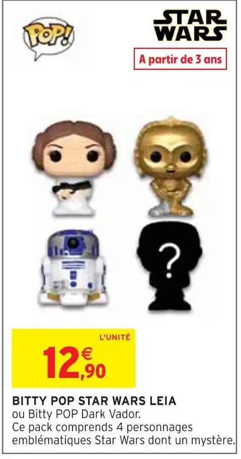 STAR WARS BITTY POP LEIA