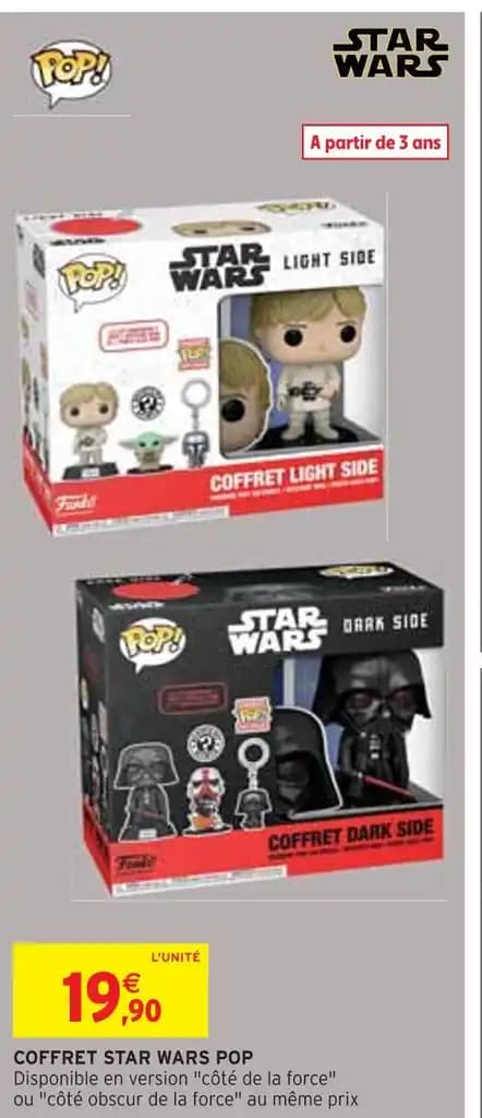 STAR WARS COFFRET STAR WARS POP