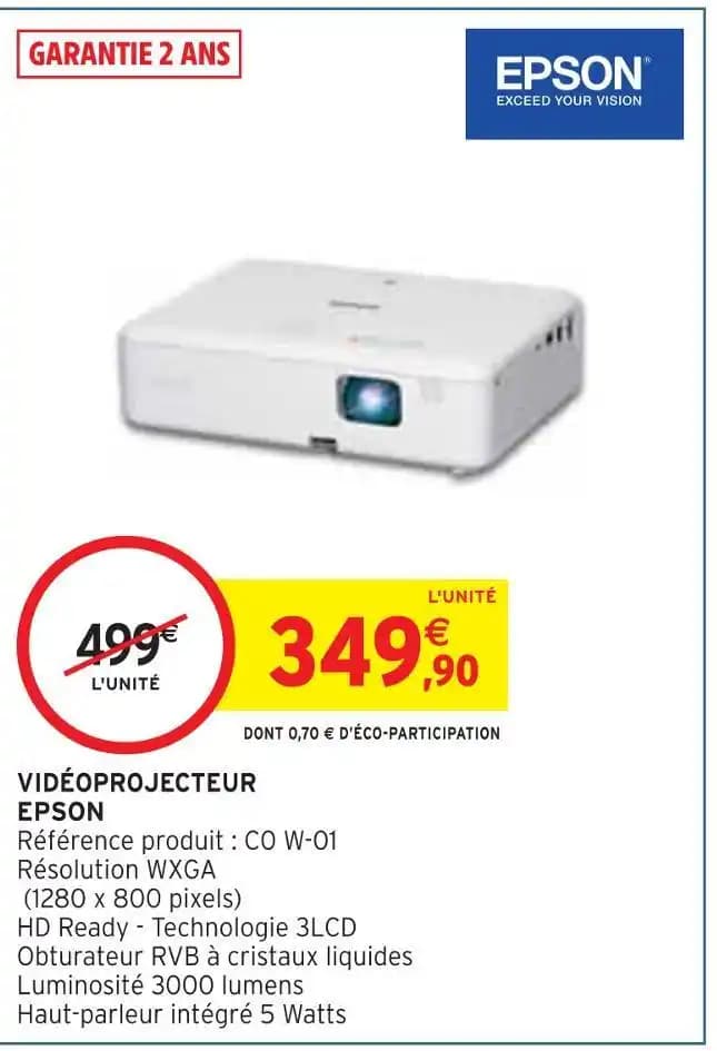 Promotion Exclusives de Vidéoprojecteur : Découvrez l'Offre incontournable