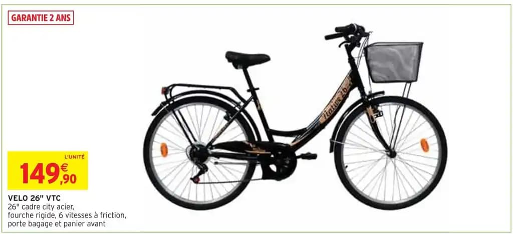 Promotion Exclusives de Velo vtc : Découvrez l'Offre incontournable