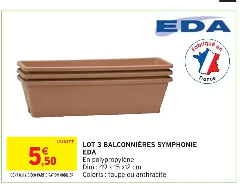 EDA LOT 3 BALCONNIÈRES SYMPHONIE