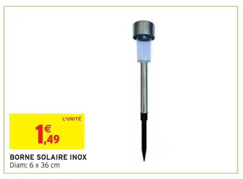 Promotion Exclusives de Borne inox : Découvrez l'Offre incontournable