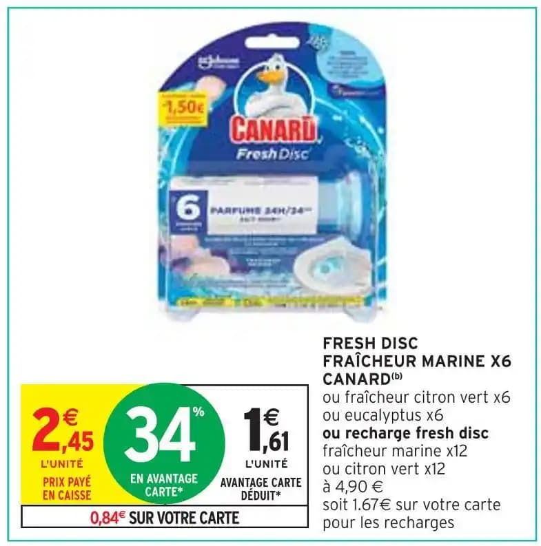 CANARD FRESH DISC FRAÎCHEUR MARINE X6(b)