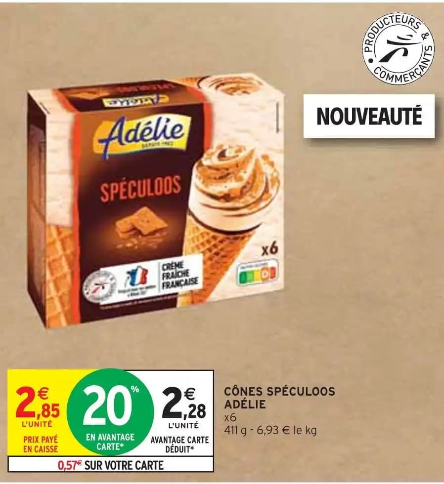 ADÉLIE CÔNES SPÉCULOOS