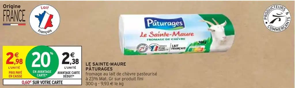 PÂTURAGES LE SAINTE-MAURE