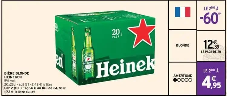 Heineken - bière blonde