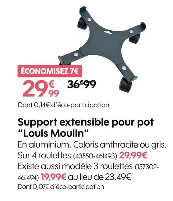 Promotion Exclusives de Louis moulin : Découvrez l'Offre incontournable