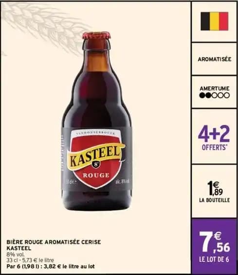 Kasteel - bière rouge aromatisée cerise
