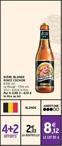 Rince cochon - bière blonde