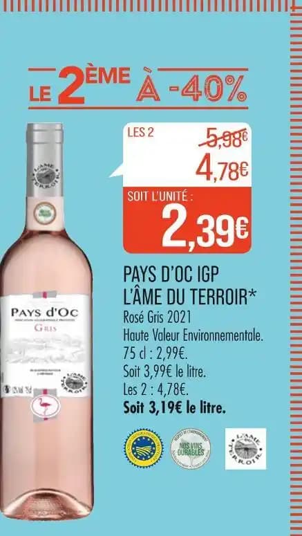 L'ÂME DU TERROIR PAYS D’OC IGP