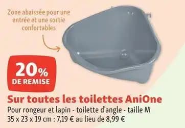 Anione - sur toutes les toilettes