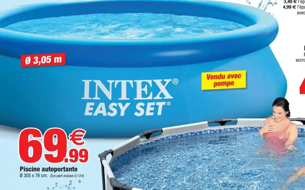 INTEX EASY SET Piscine autoportante
