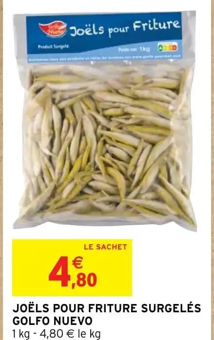 JOËLS POUR FRITURE SURGELÉS GOLFO NUEVO