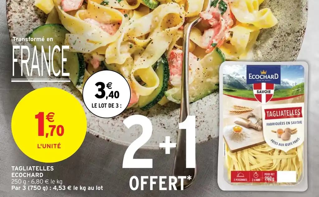 TAGLIATELLES ECOCHARD