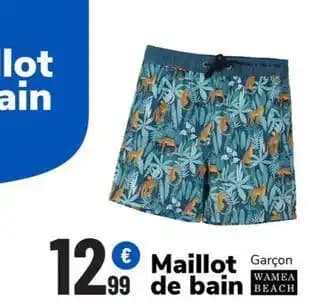 Wamea beach - maillot de bain garçon