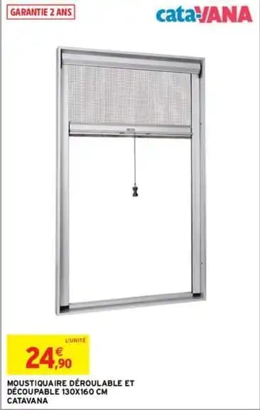 Catavana - moustiquaire déroulable et découpable