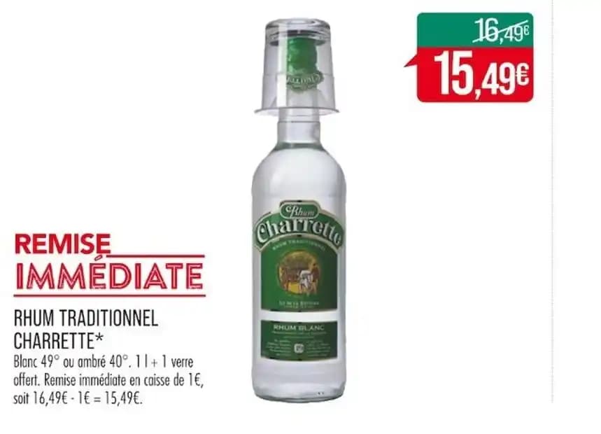 RHUM TRADITIONNEL CHARRETTE