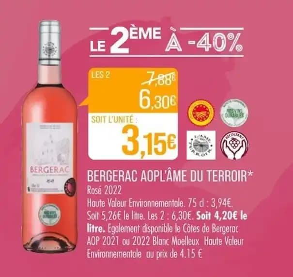 BERGERAC AOPL'ÂME DU TERROIR*