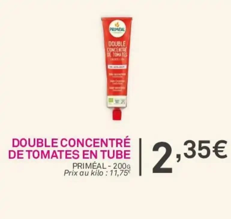DOUBLE CONCENTRÉ DE TOMATES EN TUBE