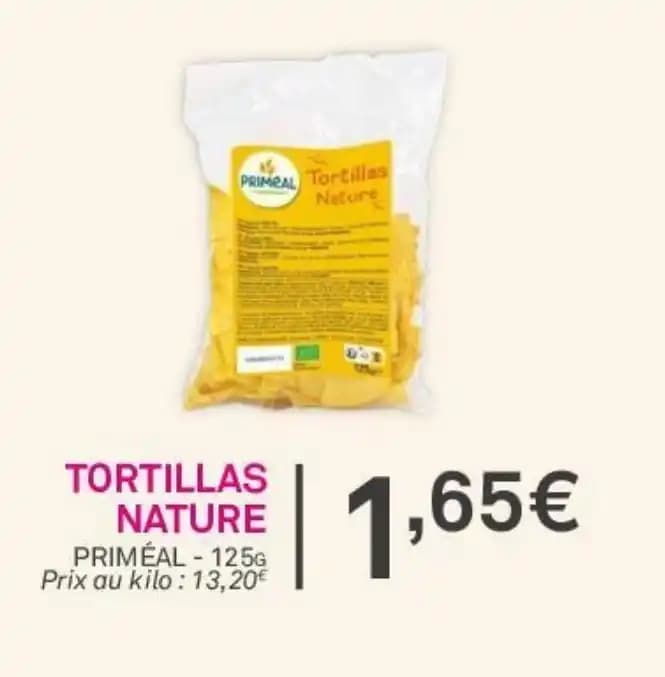 TORTILLAS NATURE PRIMÉAL-125G