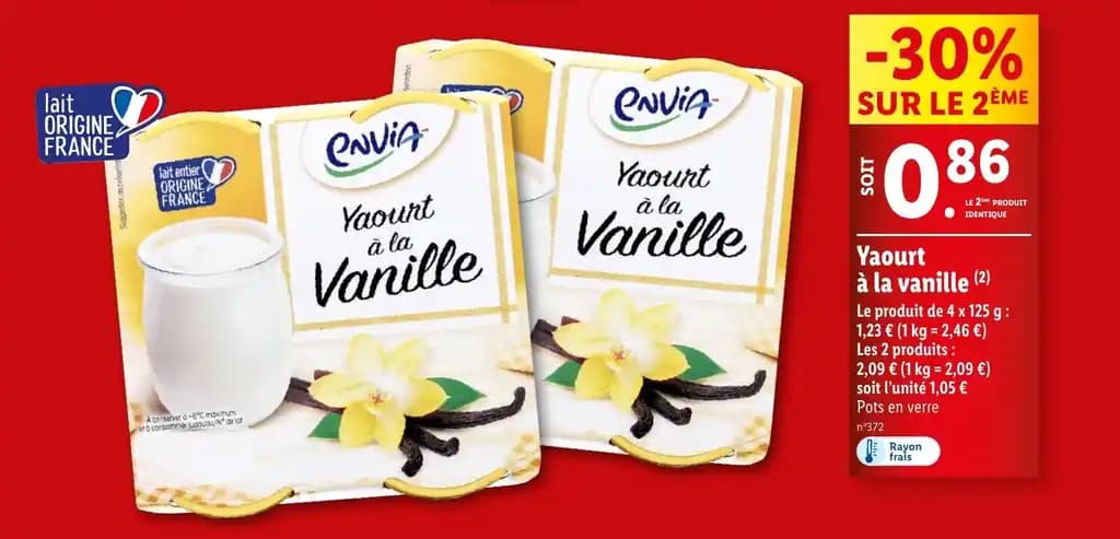 Yaourt à la vanille (2)