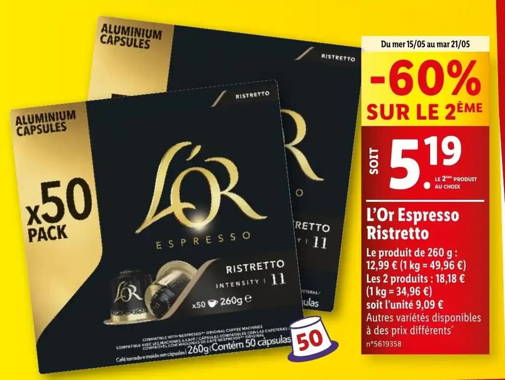 L'Or Espresso Ristretto